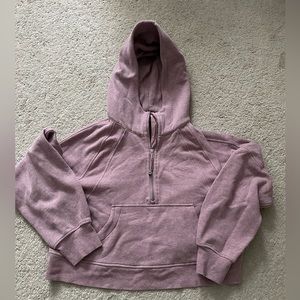 Lululemon Scuba Hoodie - Heathered Light Pink